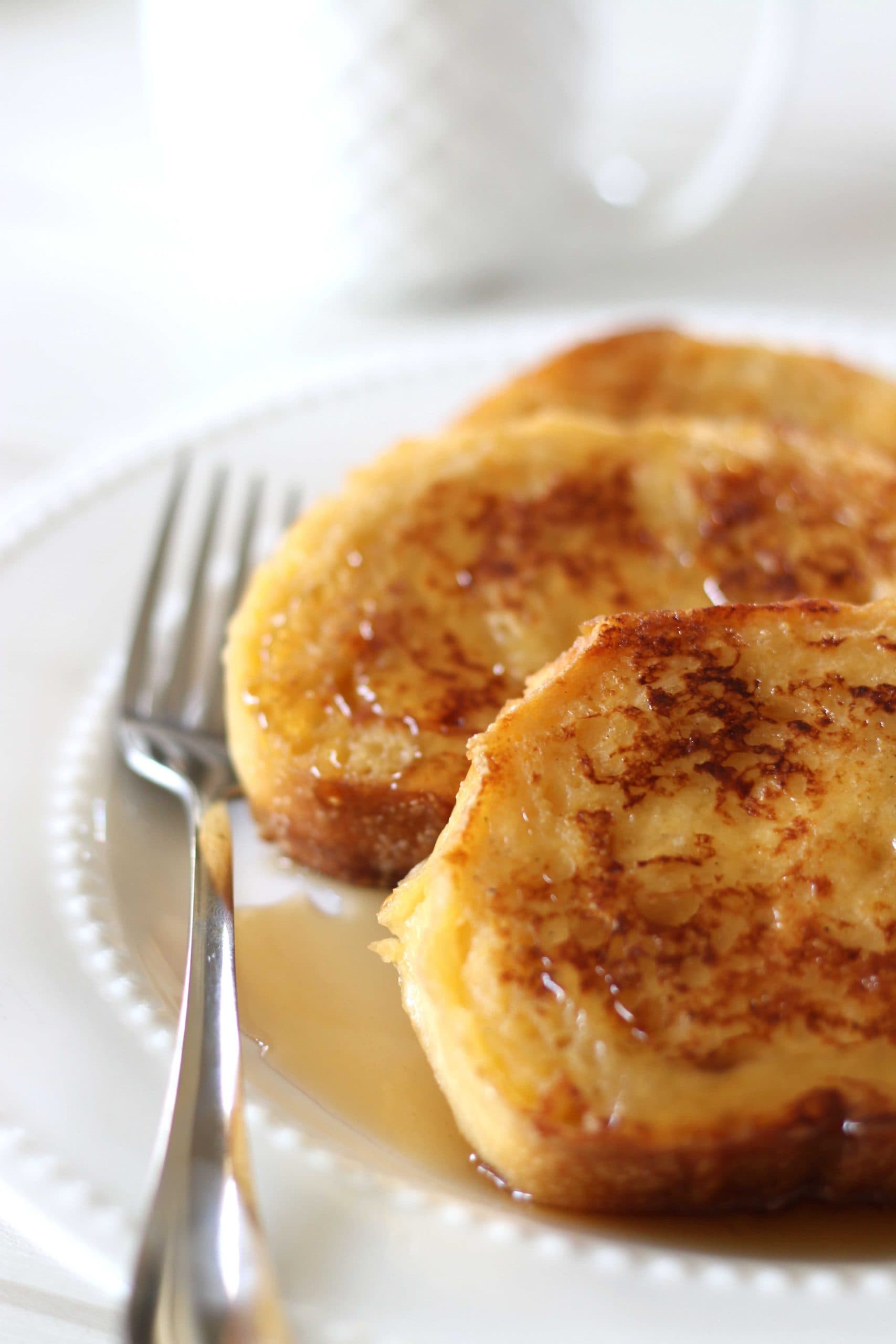 Classic French Toast with Cinnamon Vanilla Custard